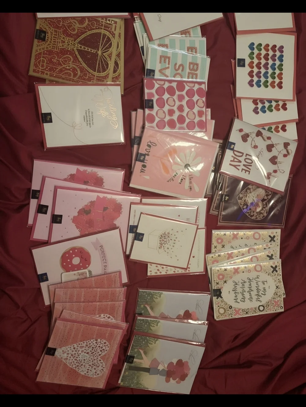 52 NIQUEA.D Premium Valentines Day Cards Lot Luxury Stationery $500 Retail Value